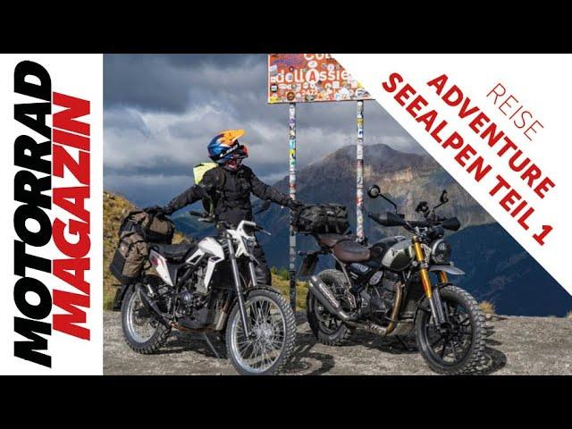 Abenteuer Seealpen – Teil 1 – Mit Beta Alp und Triumph Scrambler auf Assietta, LGKS, Sommeiller etc.