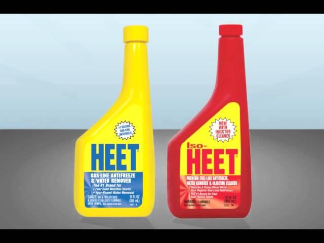 HEET Gas-Line Antifreeze: How it Works