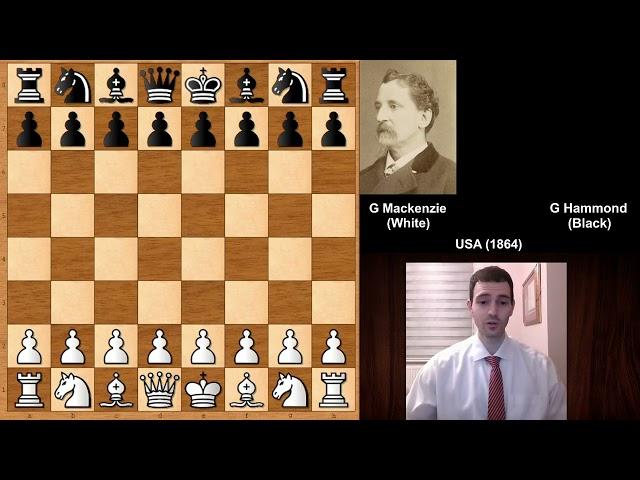 George Mackenzie vs George Hammond - USA (1864)