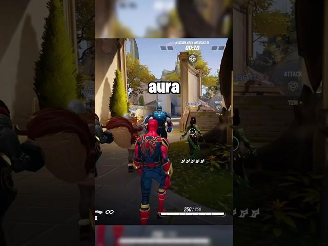 MAX AURA MOMENT ON MARVEL RIVALS 