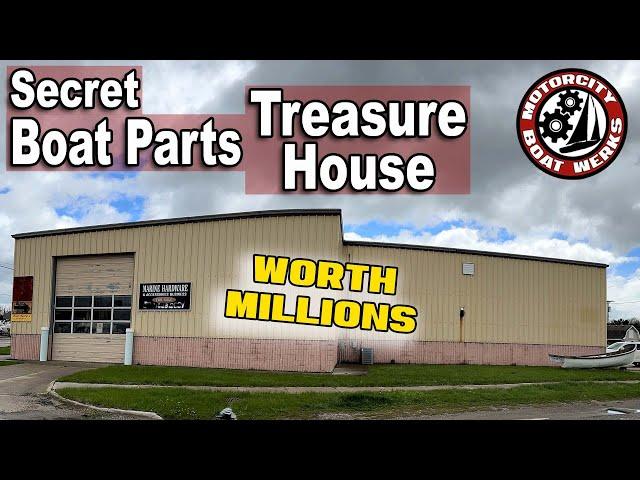 The Secret Boat Parts Treasure House Worth Millions!  (Ep36)