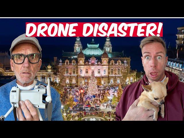 Monaco Christmas Drone Disaster (After Birthday Lunch + Truffle Oil Spill In Italy!)