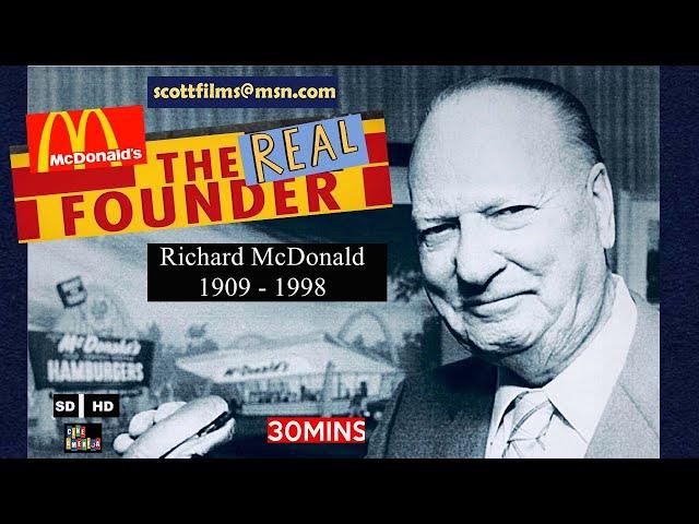 The Real Founder (of McDonalds Hamburgers)  30m.  2022