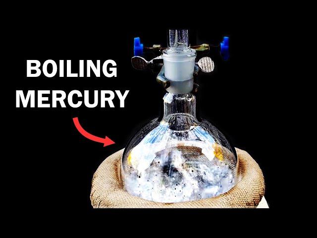 Distilling Mercury Metal