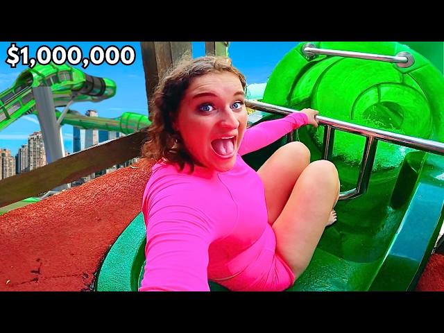 CHEAP vs EXPENSIVE WATERPARK RIDES w/Norris Nuts