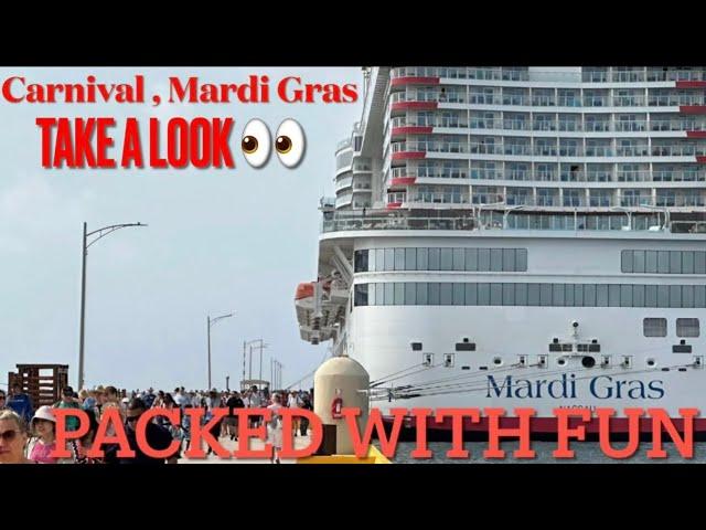 Carnival Mardi Gras, Ship Tour