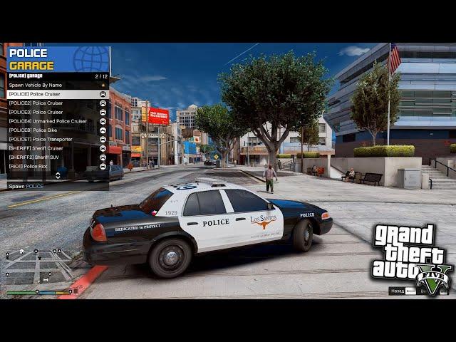 Simple Police Helper Menu - GTA 5 Police Trainer