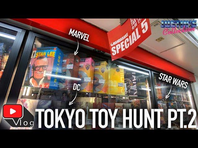 Hot Toys Hunting in Tokyo PT.2 - Vlogs with Justin & Stef