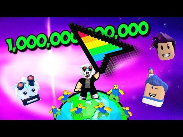 ЗА 1 КЛИК ПОЛУЧИЛ 1,000,000,000,000 С БЕСПЛАТНЫМИ ЮТУБЕРСКИМИ ПИТОМЦАМИ! ROBLOX Ultra Tappers X