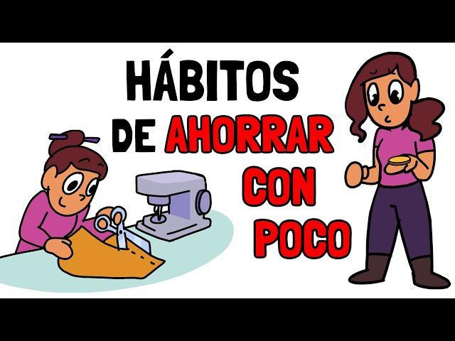 Cómo Ahorrar si Ganas Poco Dinero | 5 Hábitos EFECTIVOS para ahorrar dinero