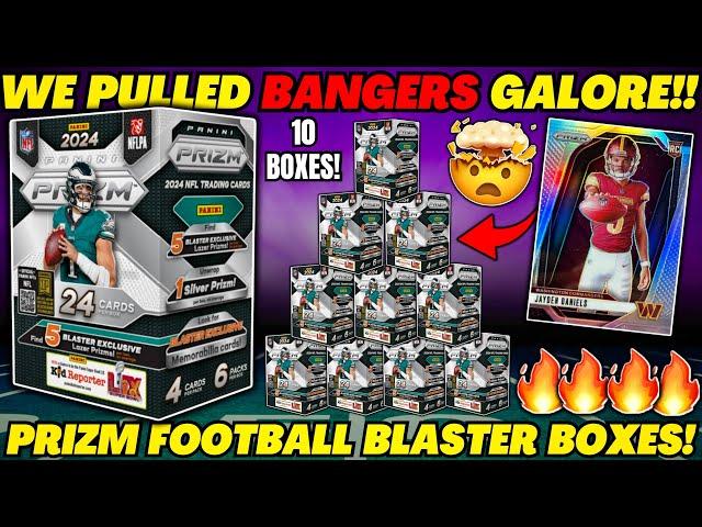 *TURNING $400 INTO $1,000+ WITH PRIZM BLASTERS! 2024 PRIZM FOOTBALL BLASTER BOX REVIEW!