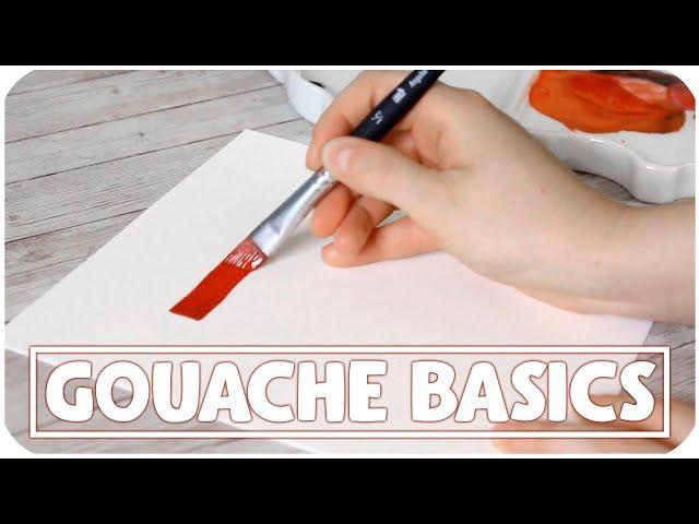 Gouache 101 - GOUACHE TUTORIAL #1