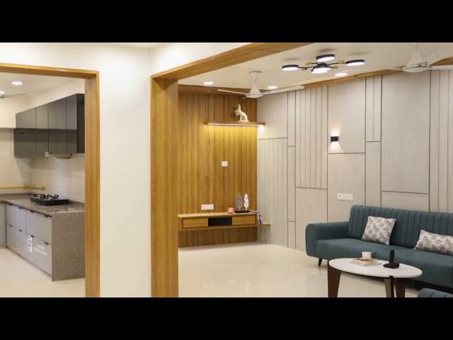 Simple And Beautiful 3BHK Design | Ahemadabad