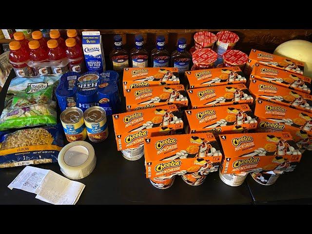 $30.83 Grocery Outlet Bargain Market food haul to stock my home pantry survive inflation 2024