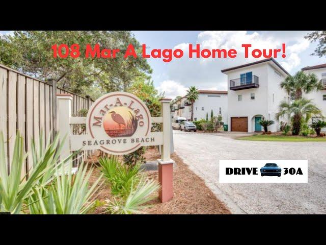 30A home tour, 108 Mar A  Lago BLVD