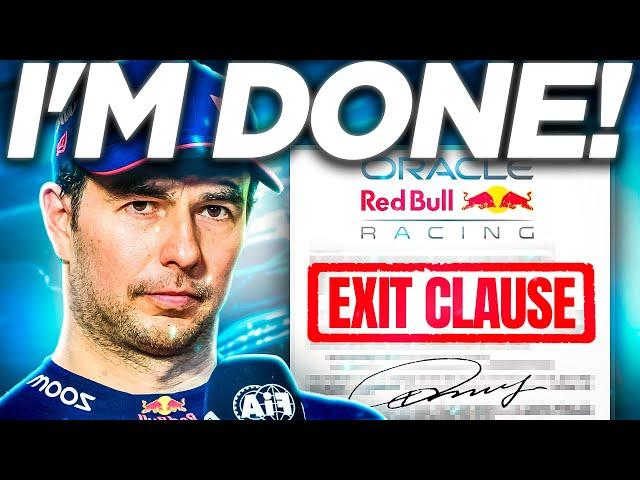 Sergio Perez's HUGE STATEMENT on His FUTURE with Red Bull WILL CHANGE EVERYTHING!