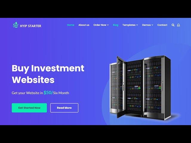 How to Buy Hyip website | Buy Hyip Website and Hyip Templates