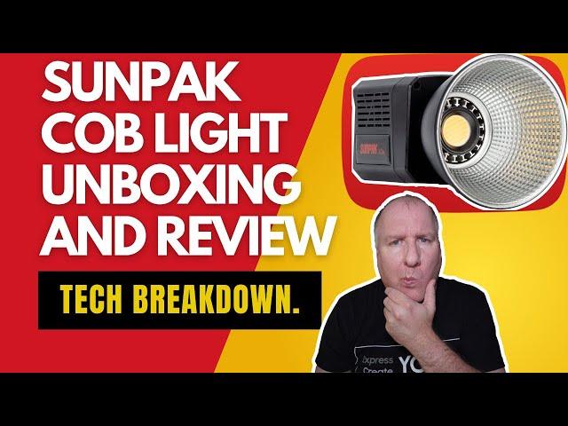 Unboxing & Reviewing the Sunpak COB-40: Is It Worth It?