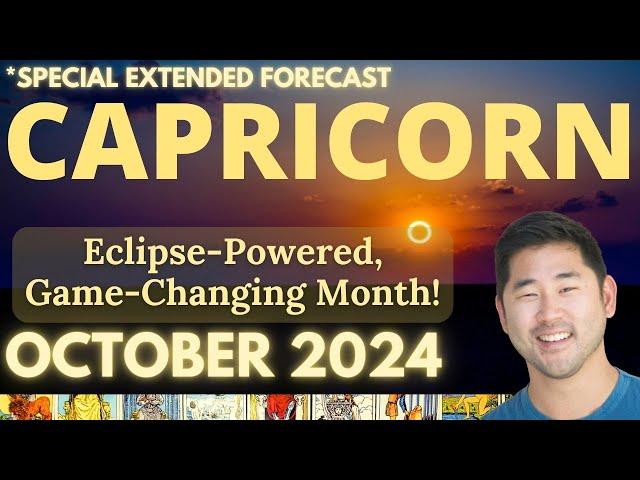 Capricorn October 2024 - THIS IS IT! One Of Your Biggest Months So Far This Year! Tarot Horoscope