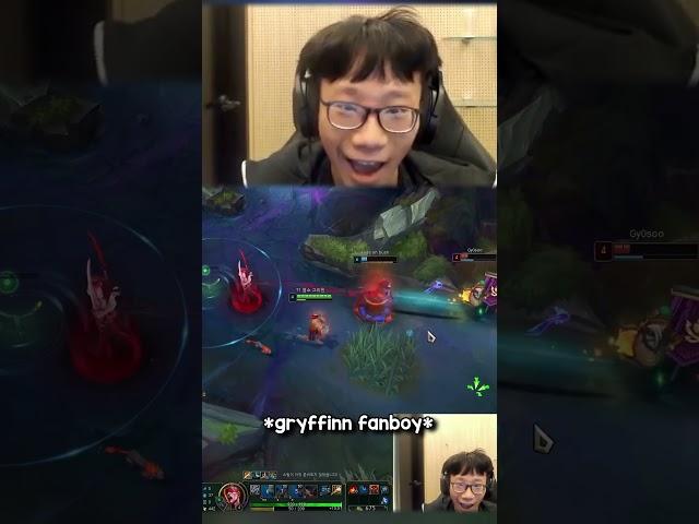 Faker is my CO-WORKER, IM NOT HIS FAN ️ | GryffinnLoL