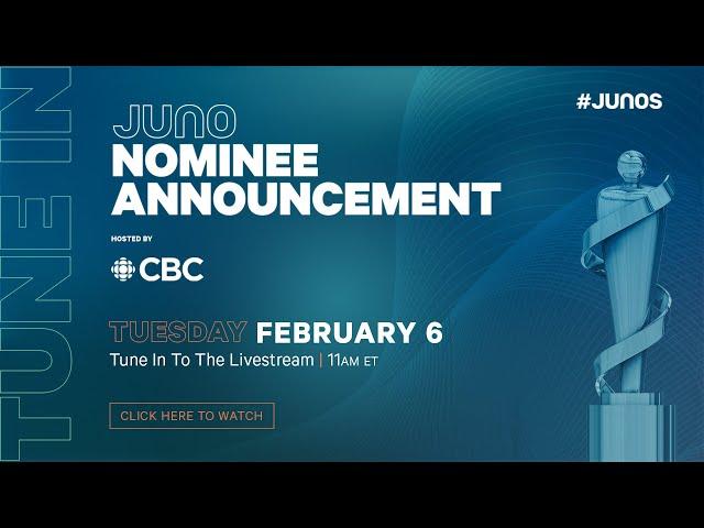 2024 JUNO Nominee Announcement