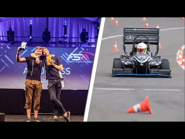 Failing 3rd corner, killing 2nd gear, winning 1st place (AutoX FSA19)