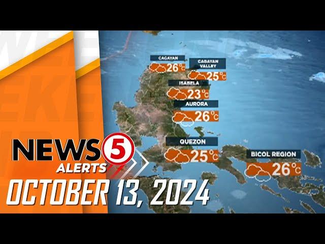 #News5Alerts | October 13, 2024 | 10 AM