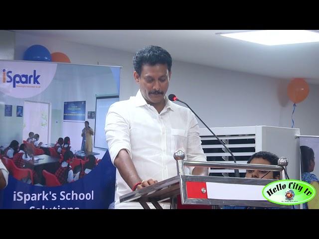 Education Minister Anbil Mahesh Poyyamozhi Launch  | iSpark TV for Skills Development in Chennai