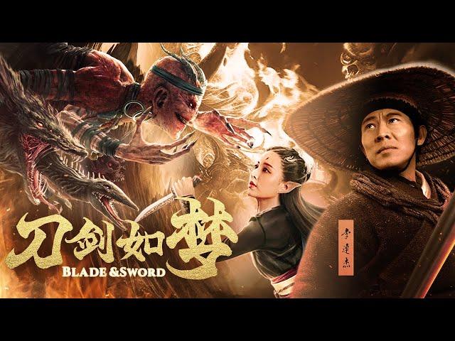 Blade & SwordThe demon hunter saves the world but is murdered by humansKung Fu| Action| Swords|War