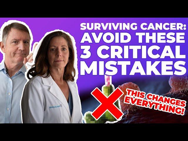 3 BIGGEST MISTAKES MADE WHEN DIAGNOSED WITH CANCER!-with Dr. Christy Kesslering and Dr. Eric Westman