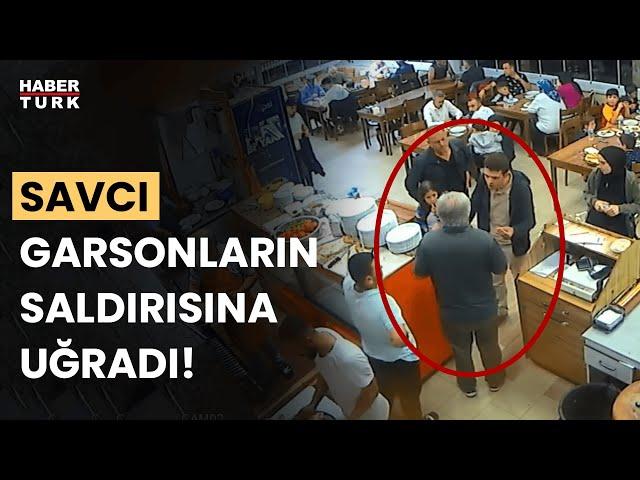 Ordu'da savcı ve ailesinin gittikleri lokantada saldırıya uğradığı anların görüntüleri ortaya çıktı!