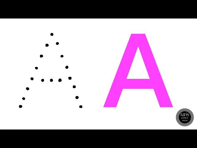 Abc Dotted Tracing, English Alphabet Writing, Preschool learning #abcdsongs #kidssong #toddlers 22