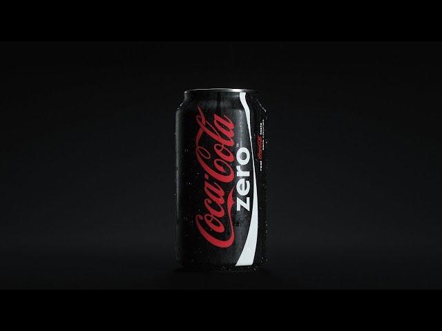 Coke Zero 3D Product Animation by 3D Animation Studio - Third Dimension Studios