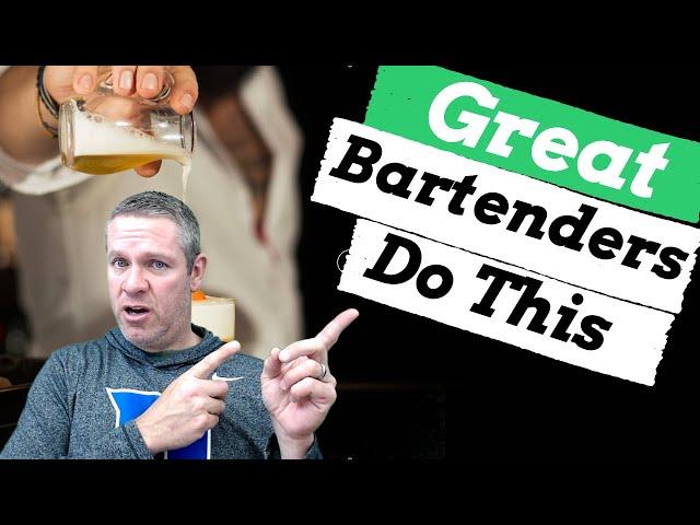 20 Things Great Bartenders Know How to Do