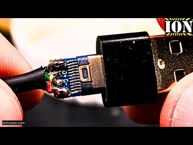 How to Repair a Broken USB-C Cable