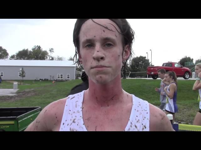 Cole Hocker (Cathedral) After 1st Place Finish at the FlashRock Invite
