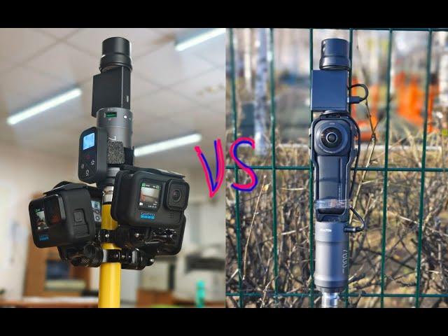 4 GoPro Hero 11 vs 1 insta360 one rs 1 inch