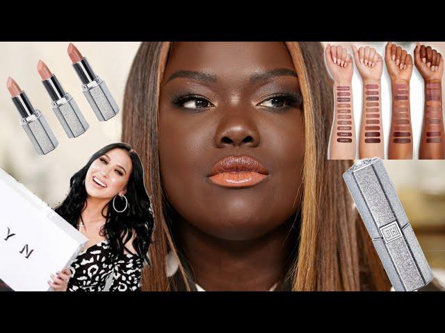 I Tried the JACLYN COSMETICS LIPSTICKS || Nyma Tang