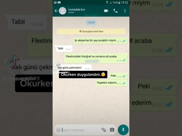 Tiktok Duygusal WhatsApp Konuşmaları(instagram: Umutclkkk )#tiktok #youtube #trend #shorts