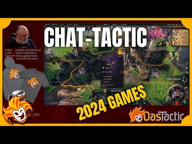  ChatTactic 2024 ep35 ~ The Strategy Gaming News Vodcast, Steam Sale, Giveaways and much more!