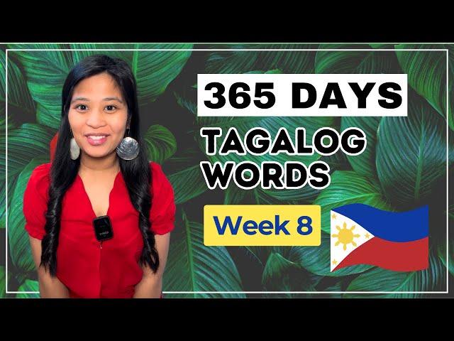 Tagalog Vocabulary WEEK 8: Emotions| 365 Days of Learning Tagalog & Filipino