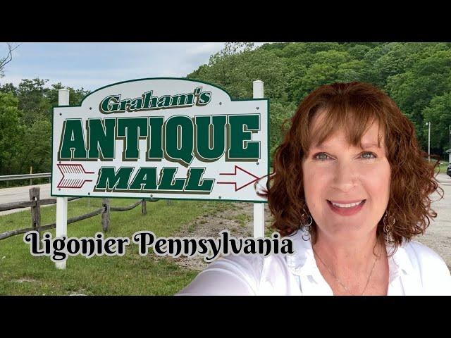 Tour of Graham’s Antique Mall / Antiques / Primitives / Vintage / rare and unique