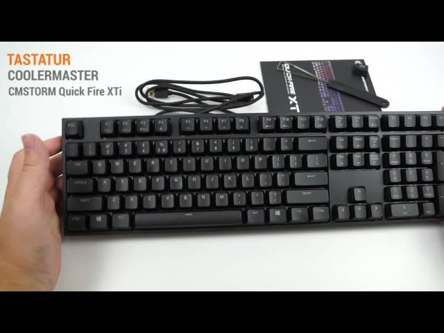 Cooler Master CMSTORM Quick Fire XTi Hands On Test - Deutsch / German ►► notebooksbilliger.de