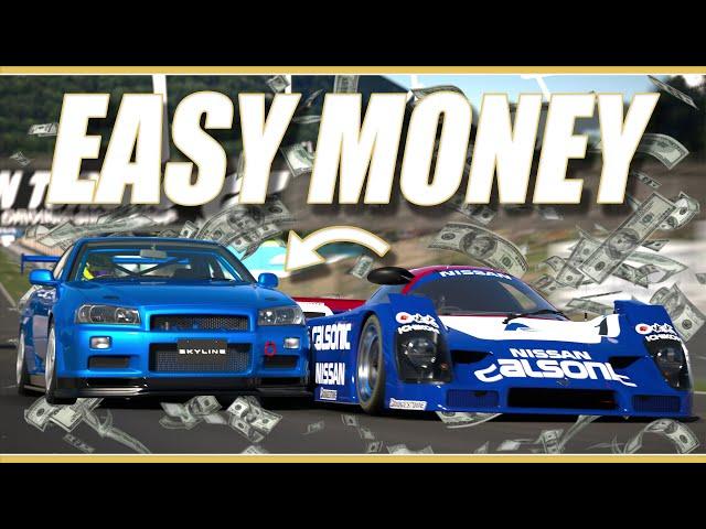 The BEST Engine Swap For EASY MONEY In Gran Turismo 7