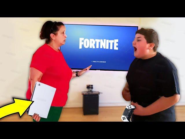 he does THIS to get PS5 back.. (fortnite)