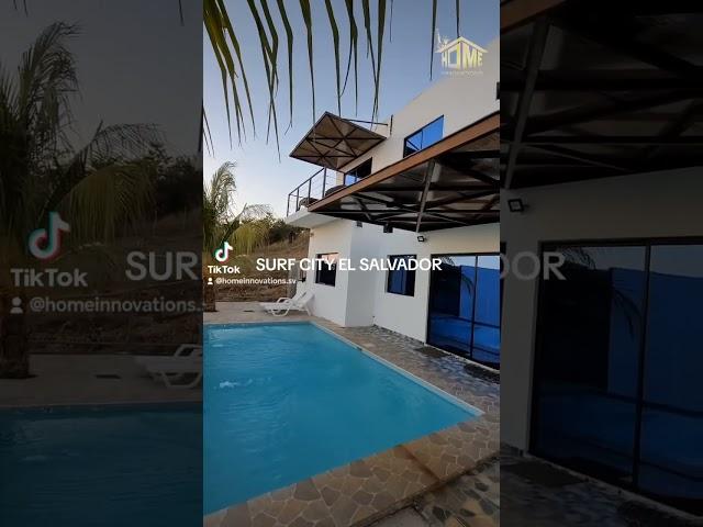 En venta casa de  #playa en #elsalvador #surfcity #travel #realestate