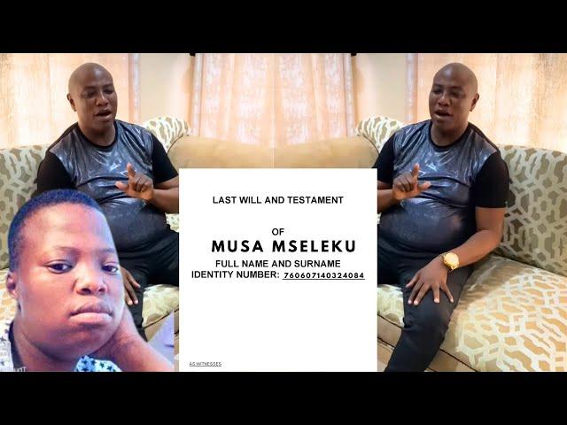 Musa Mseleku Speaks About “Will matters”|Sne Mseleku’s Fans  want Her To Receive More Money