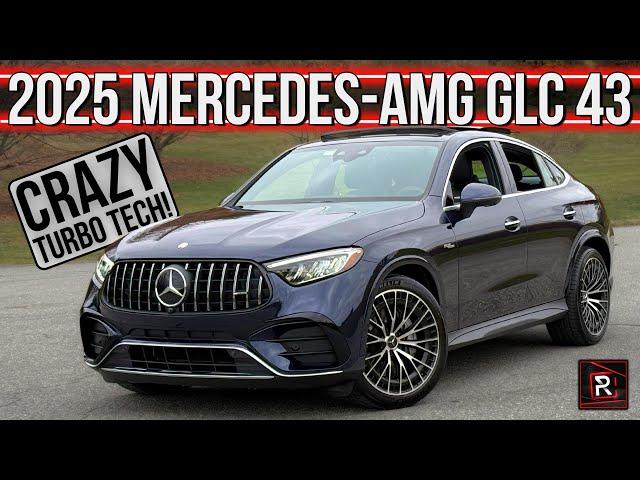 The 2025 Mercedes-AMG GLC 43 Is A Stand-Out Luxury SUV With A Complex Electric Turbo Engine
