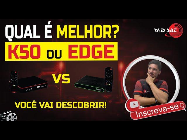 Audisat K50 x Sportbox Edge, Qual é melhor? Qual Comprar ? Assista e Tire Sua Própria Conclusão!