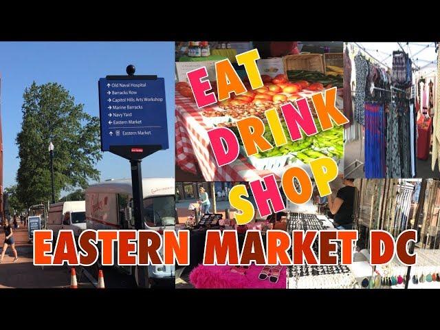 Tour of Eastern Market DC | Eat, Drink, Shop: Things To Do In Washington, DC Part 1